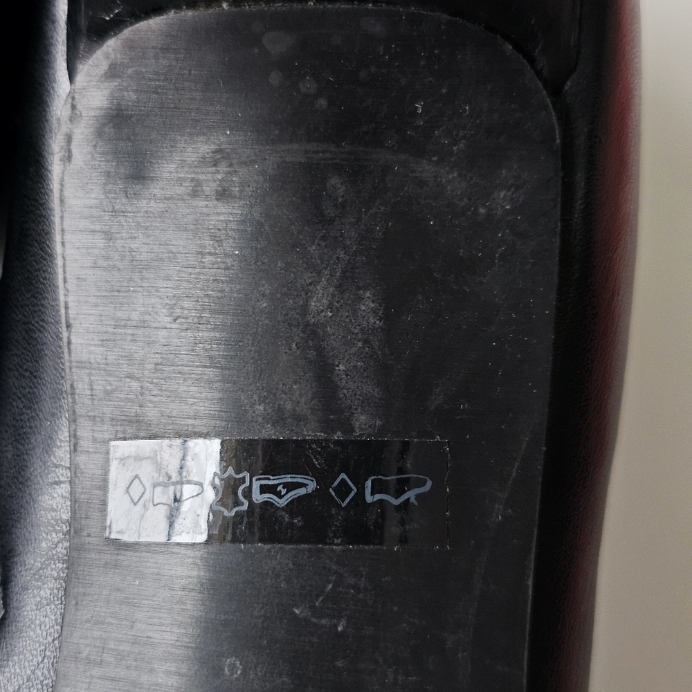 🖤 Paul Green Black Leather Ankle Boots Austria Made Heeled Square Toe Buckle - Picture 13 of 16